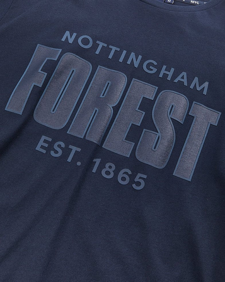 NFFC Midnight Navy Graphic T-Shirt - Nottingham Forest FC