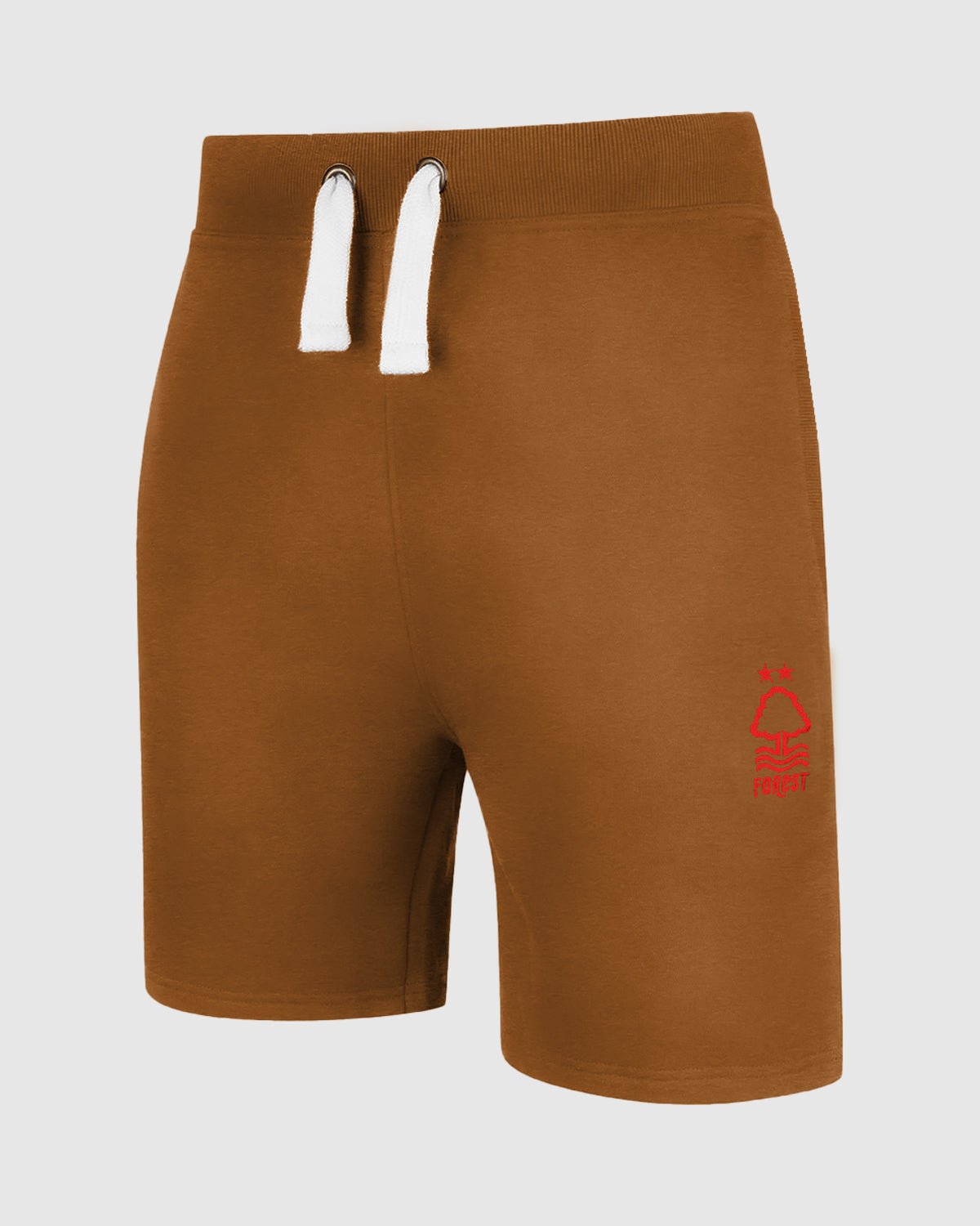 NFFC Mocha Essential Crest Shorts - Nottingham Forest FC