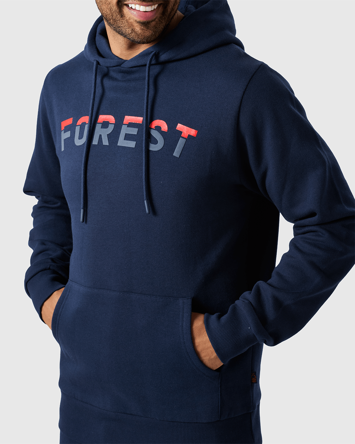 NFFC Navy Arch Hoodie - Nottingham Forest FC