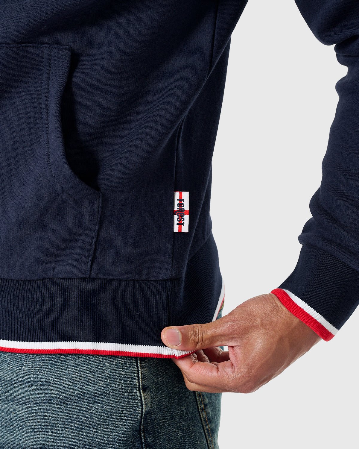 NFFC Navy Club & Country Hoodie - Nottingham Forest FC