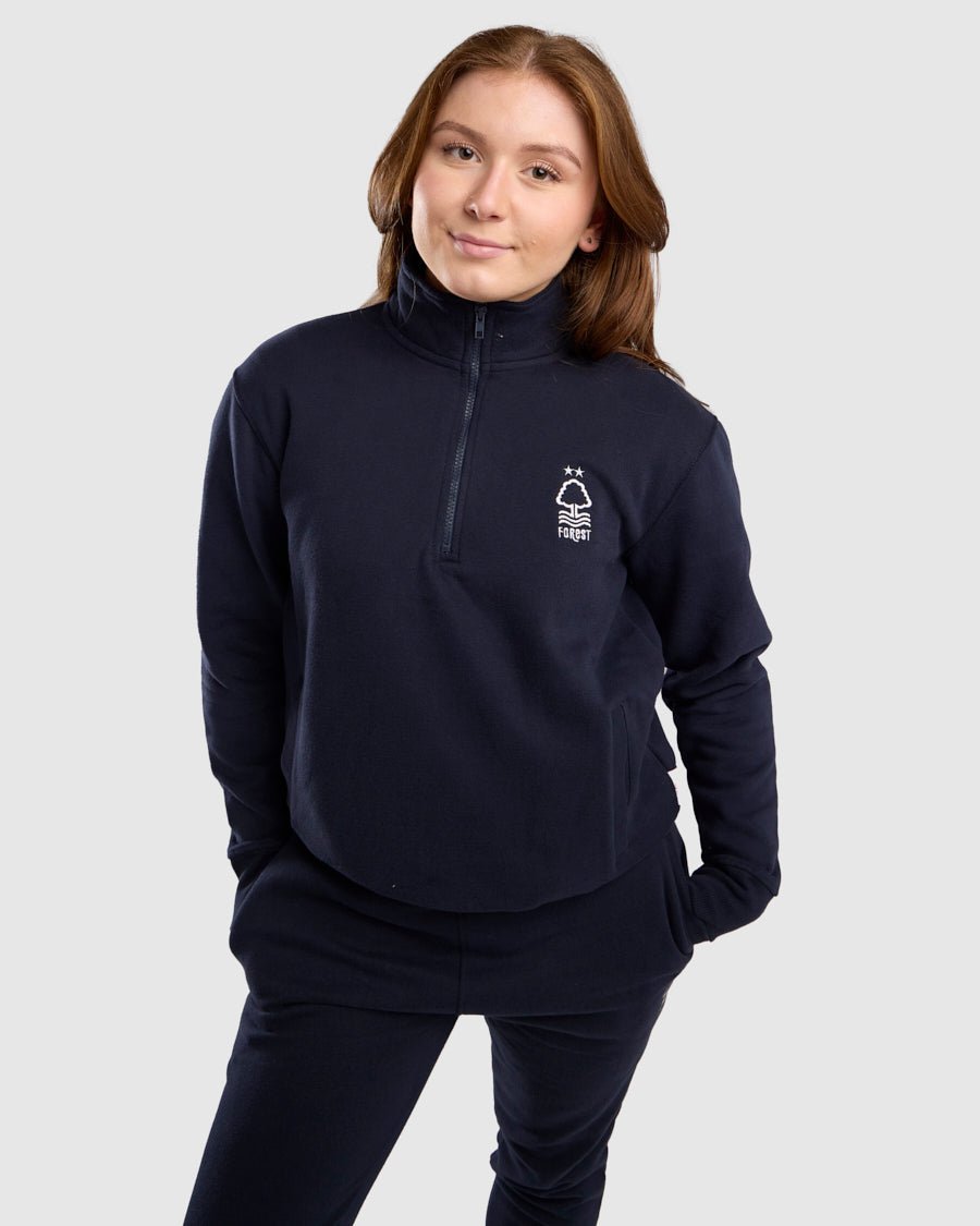 NFFC Navy Essential 1/4 Zip Top - Nottingham Forest FC
