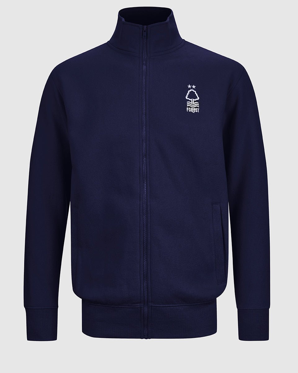 NFFC Navy Essential Full Zip Track Top Nottingham Forest FC