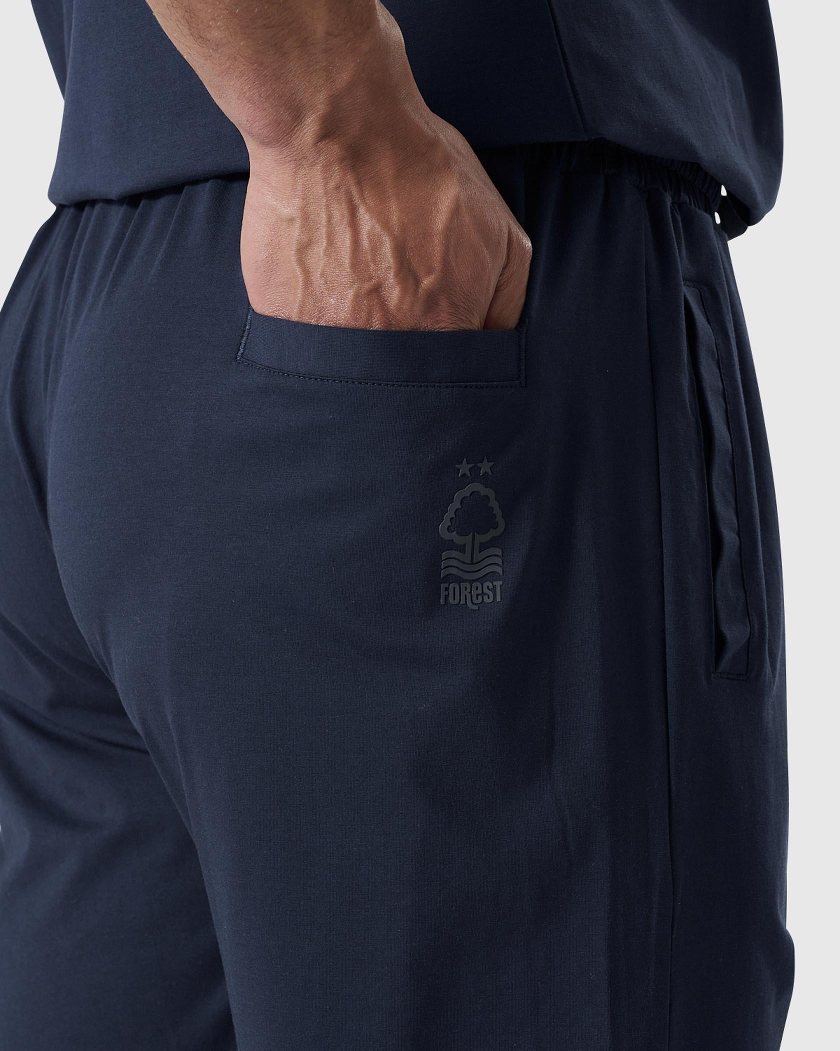 NFFC Navy Essential Pyjama Shorts - Nottingham Forest FC