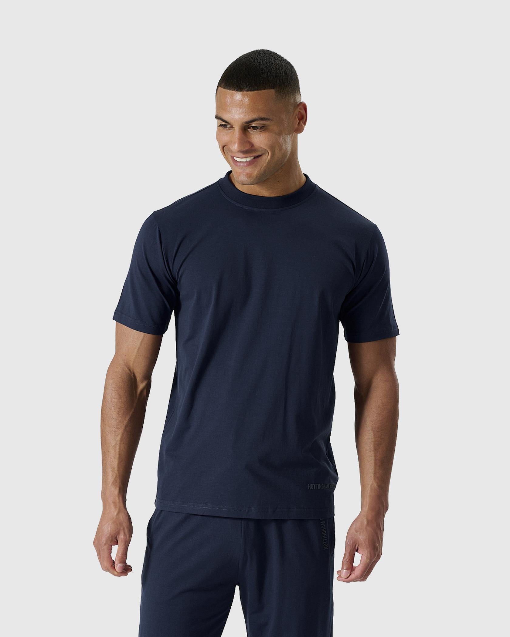 NFFC Navy Essential Pyjama T-Shirt - Nottingham Forest FC