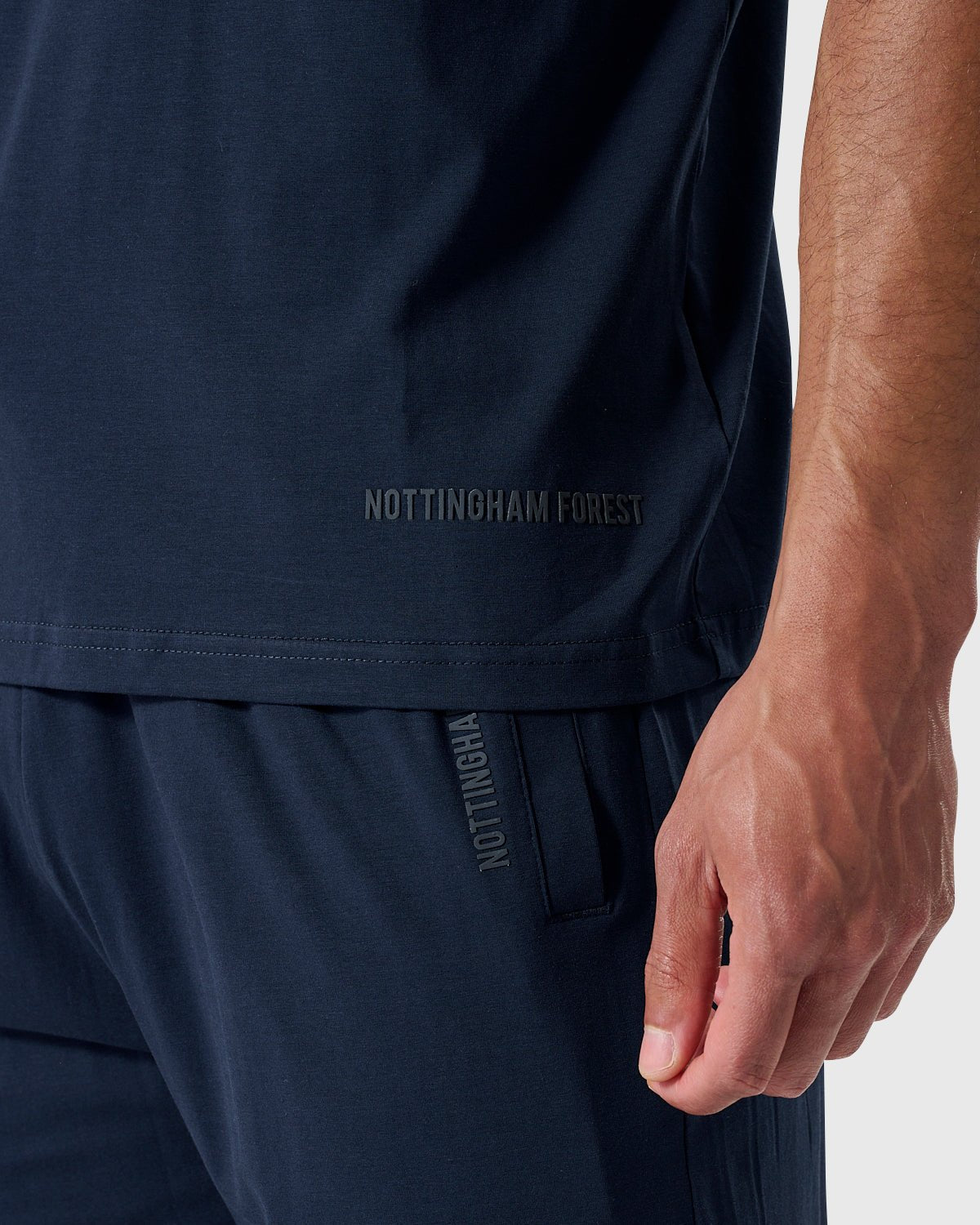 NFFC Navy Essential Pyjama T-Shirt - Nottingham Forest FC