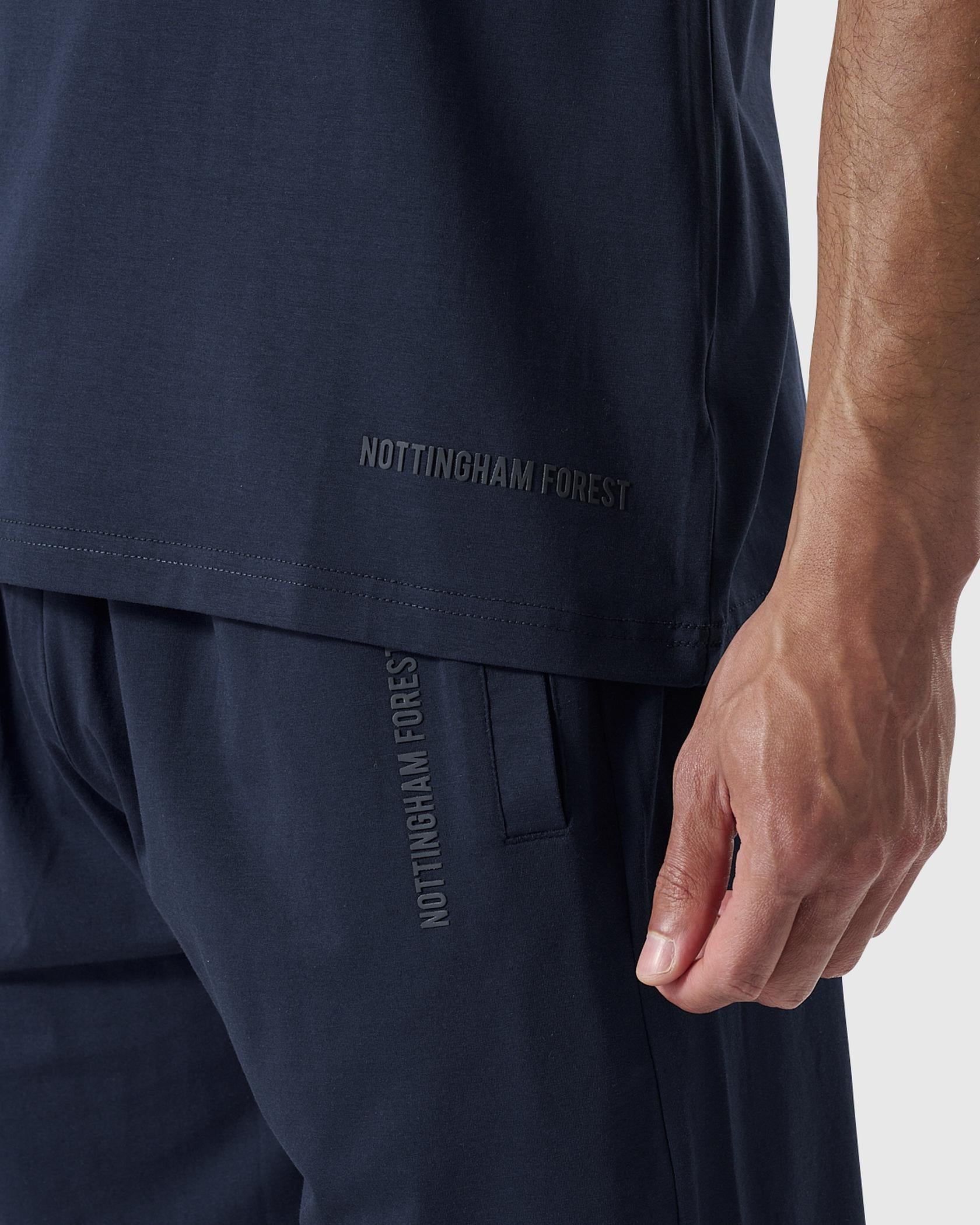 NFFC Navy Essential Pyjama Vest - Nottingham Forest FC