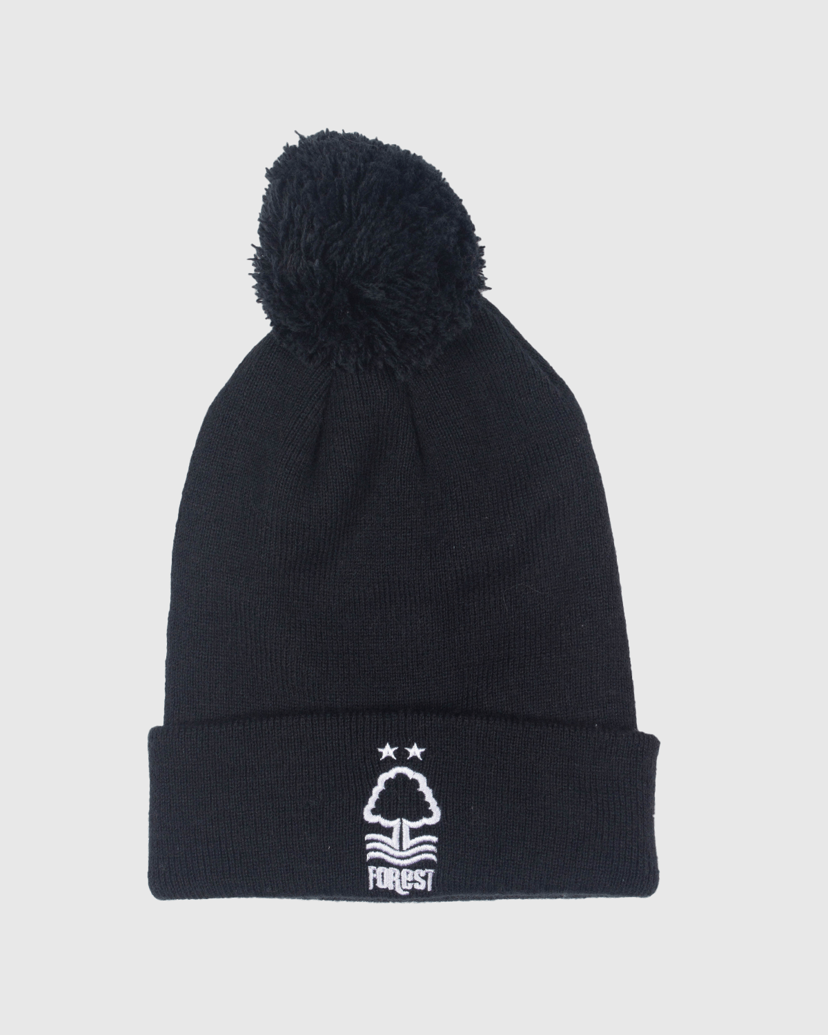 NFFC Navy Junior Pom Pom Beanie - Nottingham Forest FC