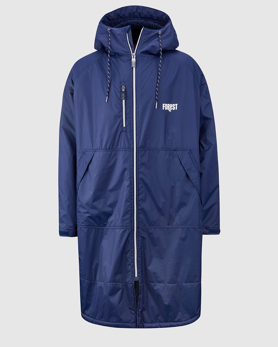 NFFC Navy Sherpa Lined Changing Robe - Nottingham Forest FC