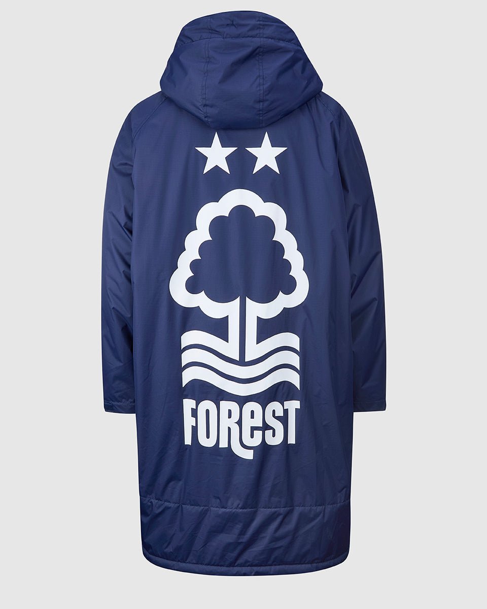 NFFC Navy Sherpa Lined Changing Robe - Nottingham Forest FC