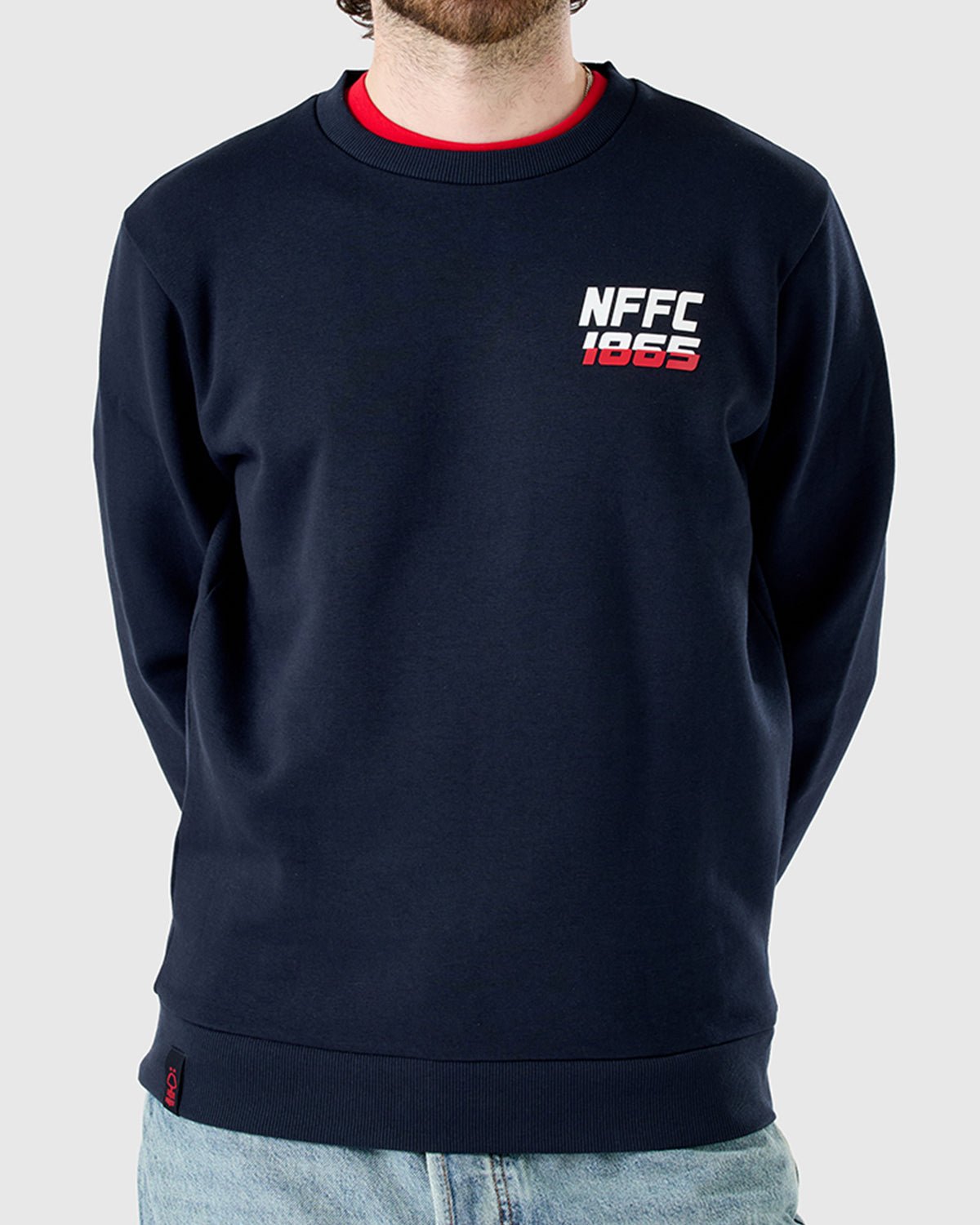 NFFC Navy Sports Casual 1865 Crewneck Sweatshirt - Nottingham Forest FC