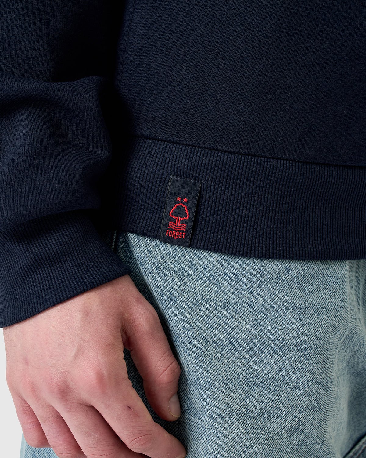 NFFC Navy Sports Casual 1865 Crewneck Sweatshirt - Nottingham Forest FC