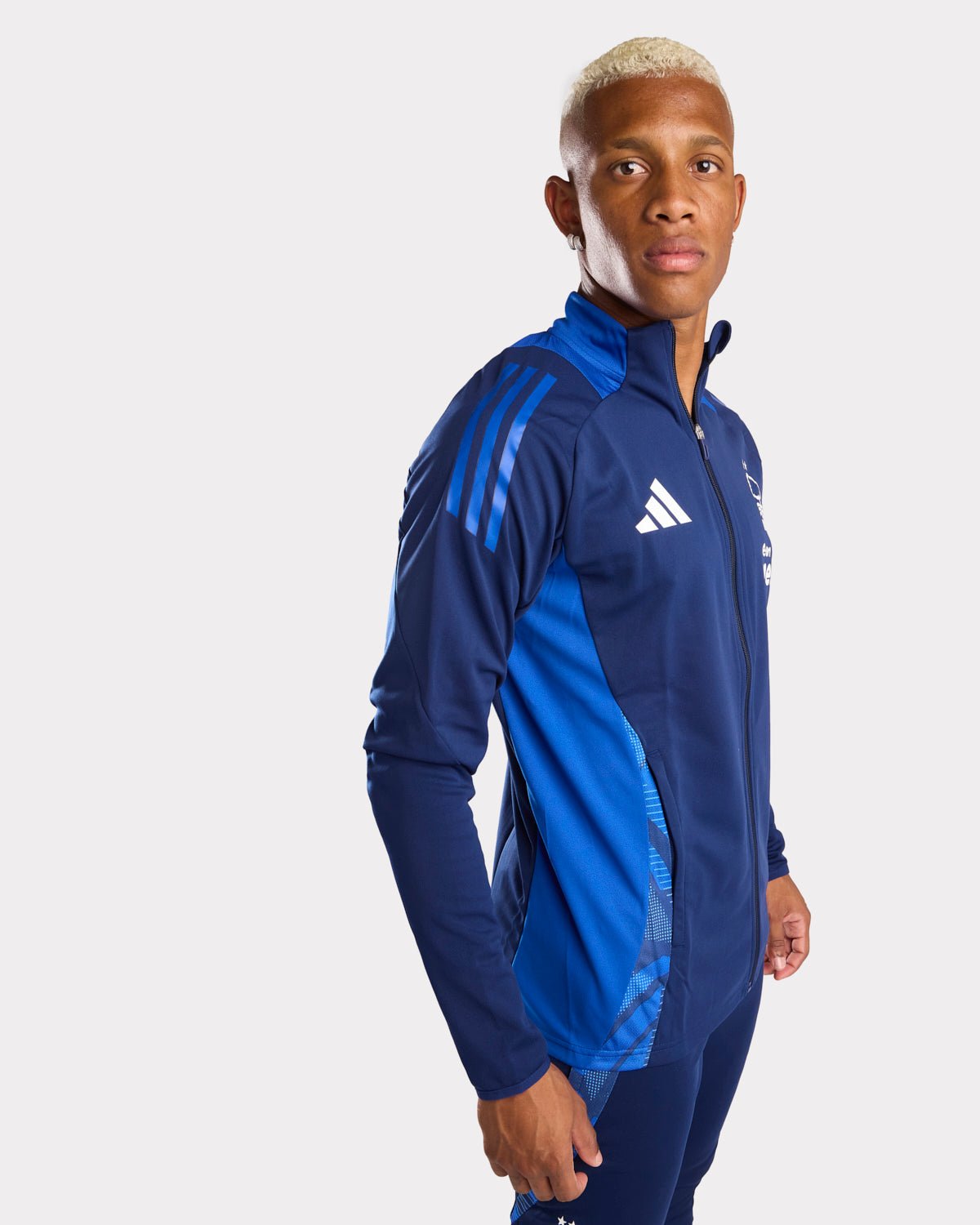 NFFC Navy Training Track Jacket 24/25 - Nottingham Forest FC