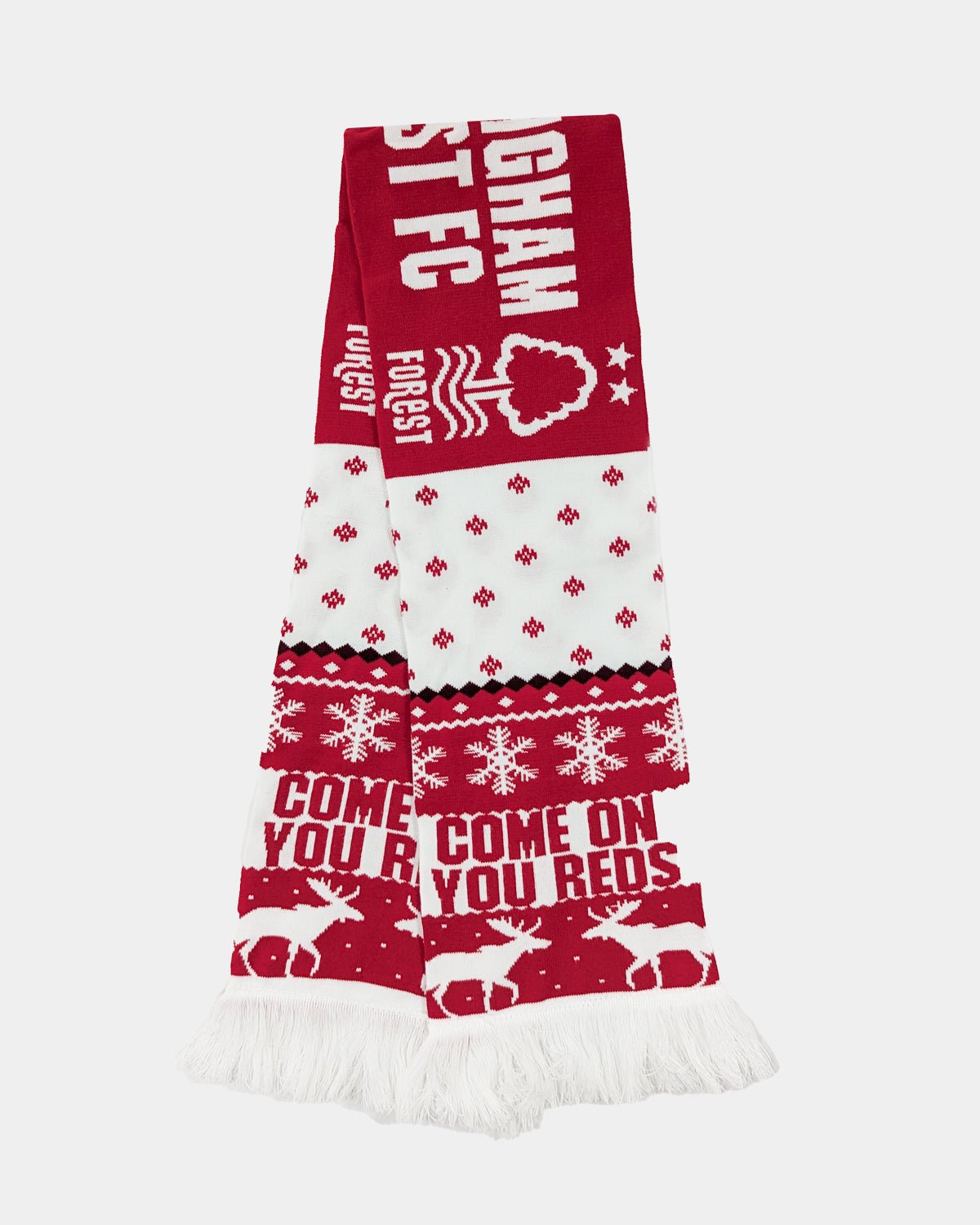 NFFC Nordic COYR Christmas Scarf - Nottingham Forest FC