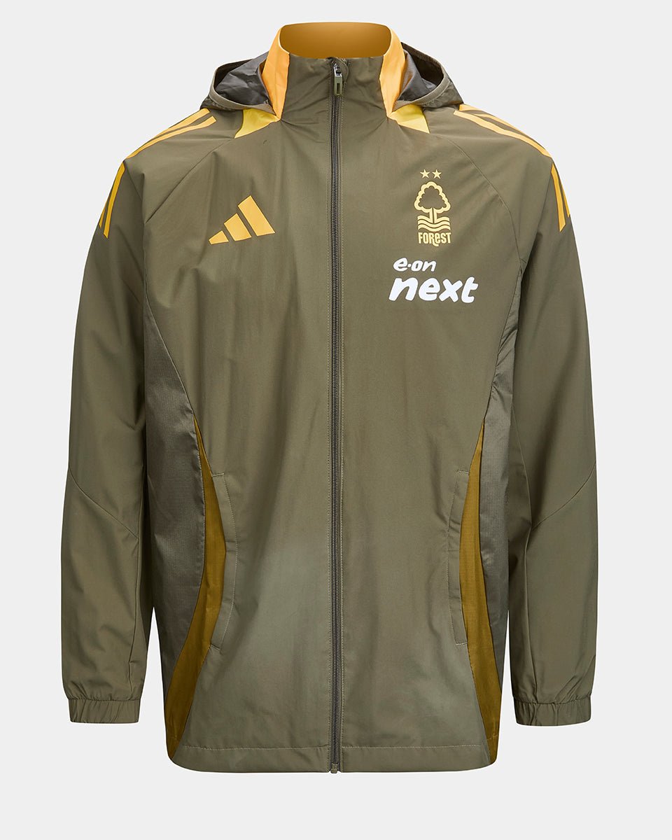 NFFC Olive All Weather Travel Jacket 24/25 - Nottingham Forest FC