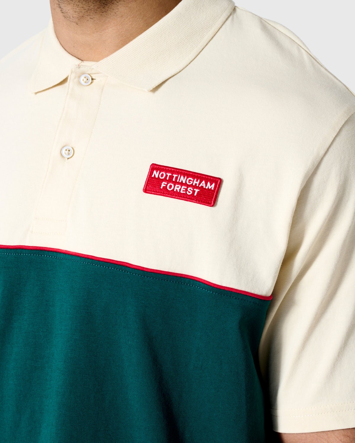 NFFC Original Reds Panelled Polo - Nottingham Forest FC