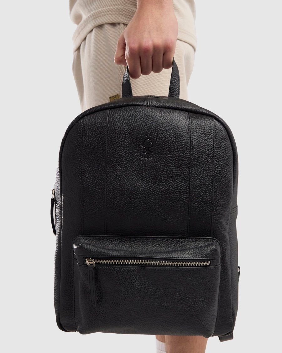dr martens milled nappa soft leather backpack NFFC Pebble Leather Backpack