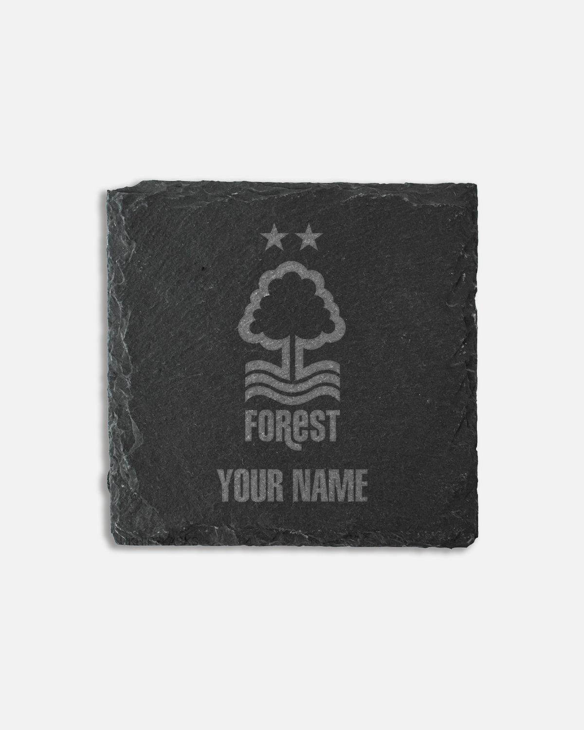 NFFC Personalised Slate Coaster - Nottingham Forest FC