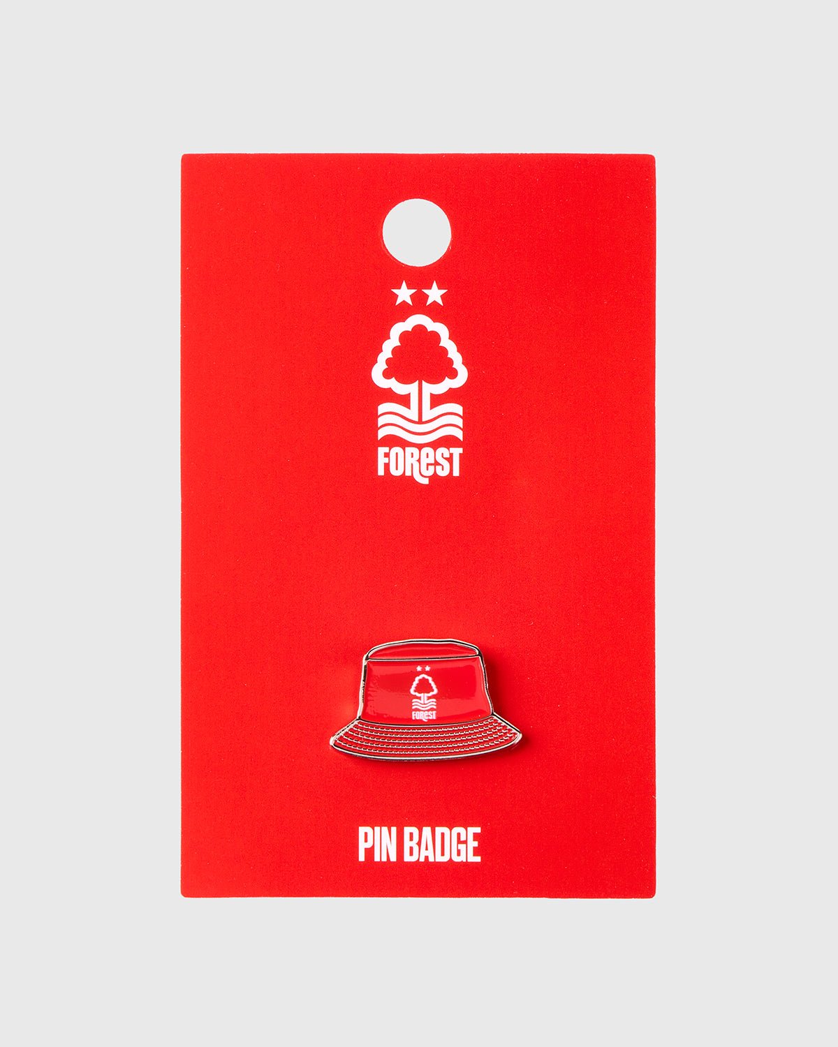 NFFC Red Bucket Hat Badge - Nottingham Forest FC