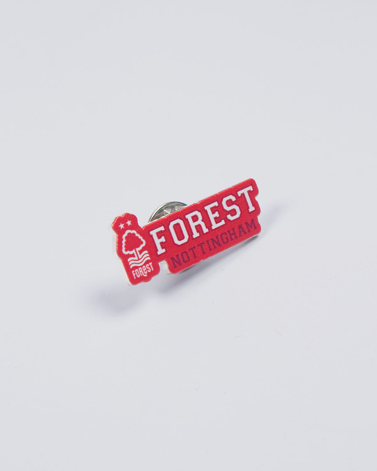 NFFC Red College Pin Badge - Nottingham Forest FC