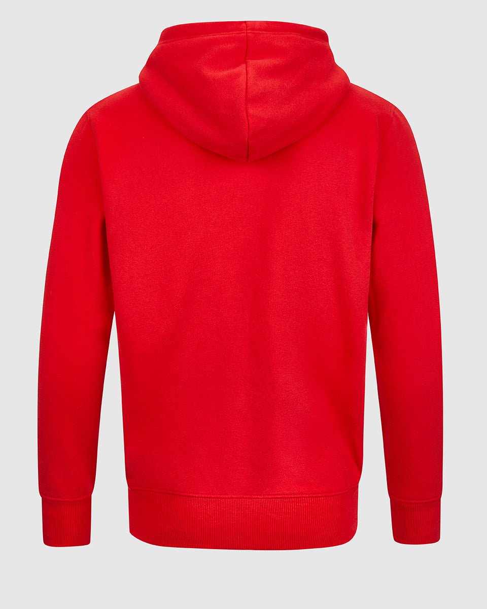 NFFC Red Essential Crest Full Zip Hoodie