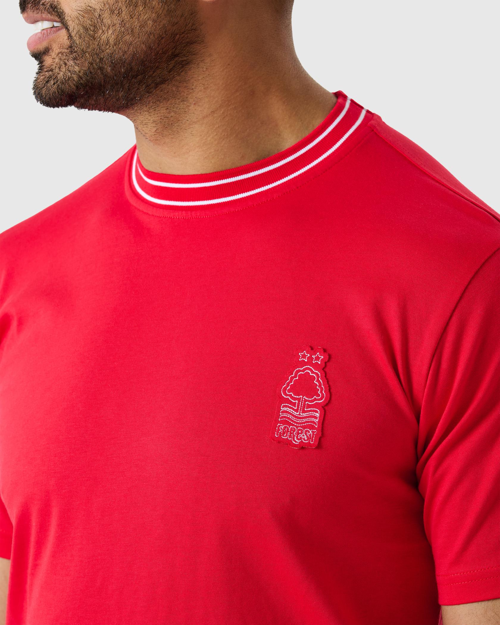 NFFC Red Outline T-Shirt - Nottingham Forest FC