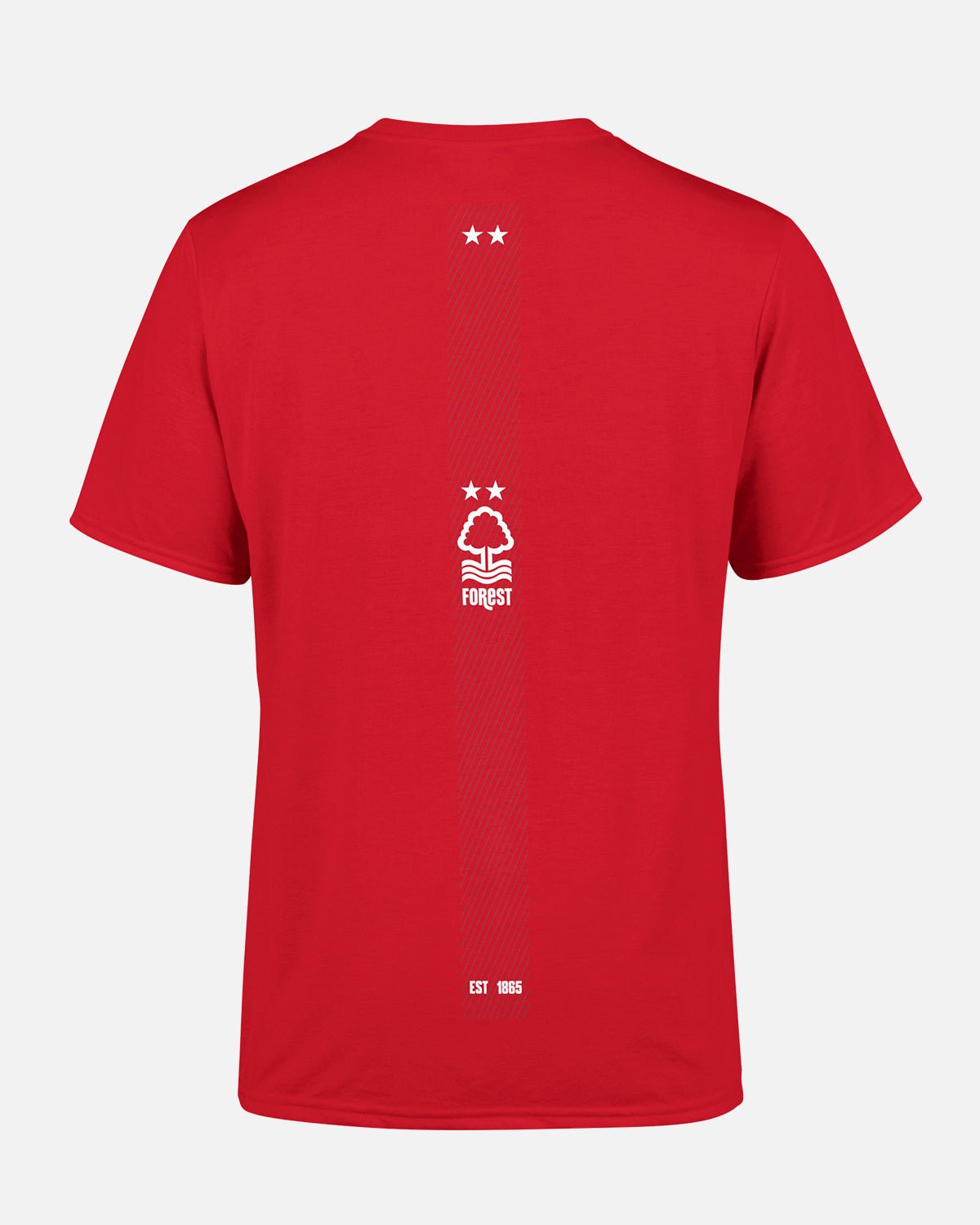 NFFC Red Vertical T - Shirt - Nottingham Forest FC
