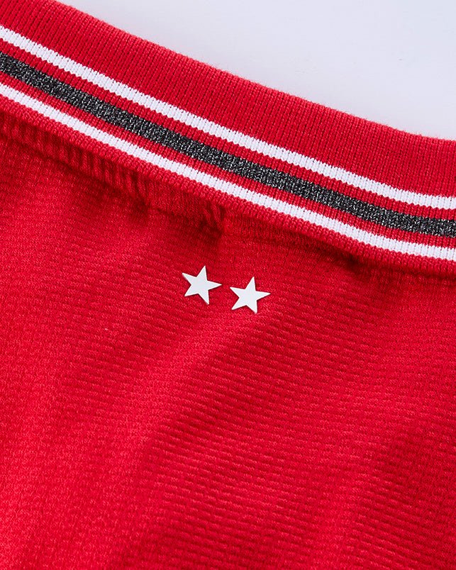NFFC Red Waffle Jersey Polo - Nottingham Forest FC