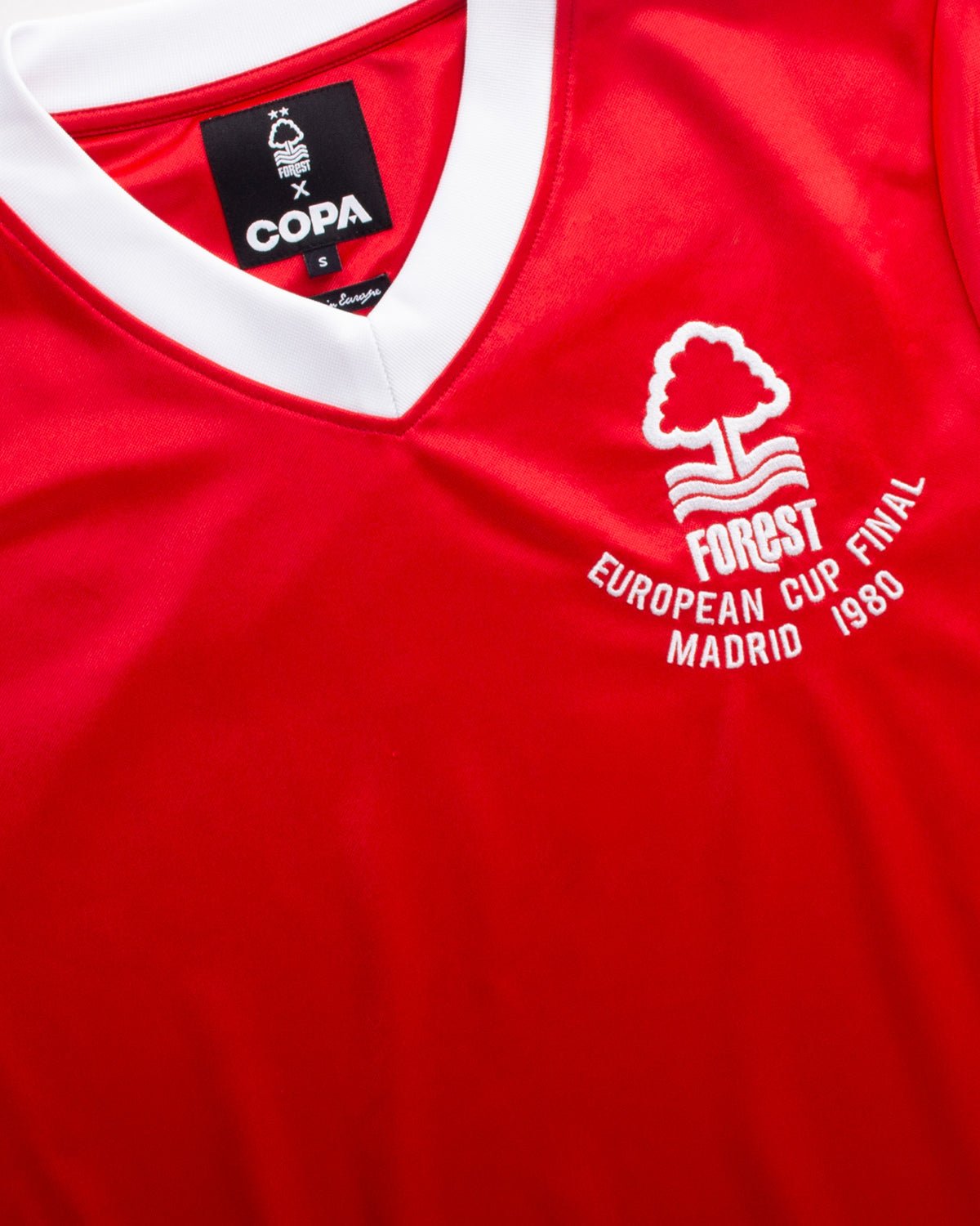 NFFC Retro 1980 European Cup Shirt - Nottingham Forest FC