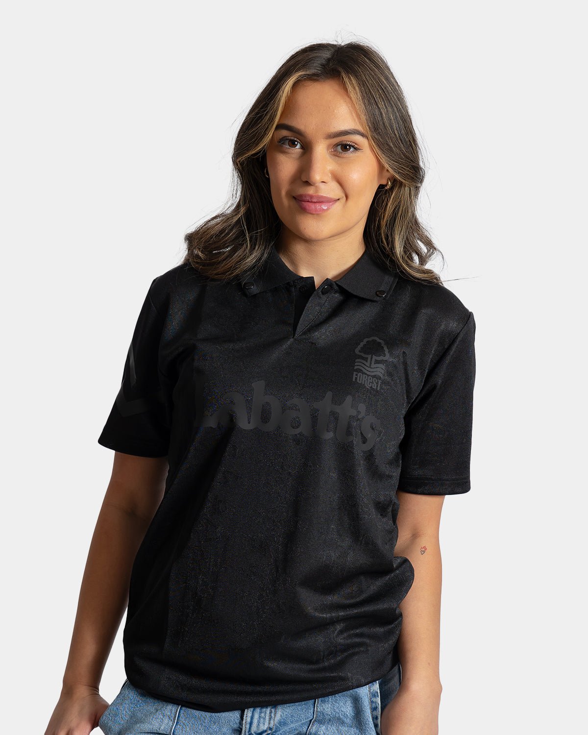 NFFC Retro 1992 - 93 Away Blackout Shirt - Nottingham Forest FC