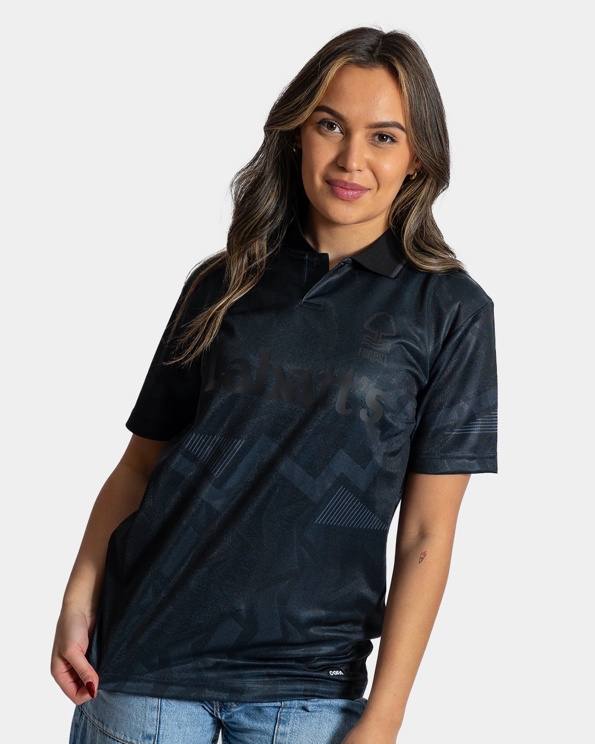 NFFC Retro 1992 - 93 Third Blackout Shirt - Nottingham Forest FC