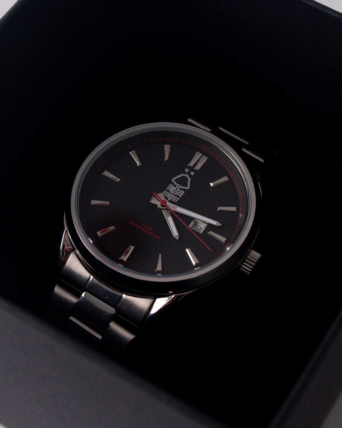NFFC Silver Classic Analogue Watch - Nottingham Forest FC