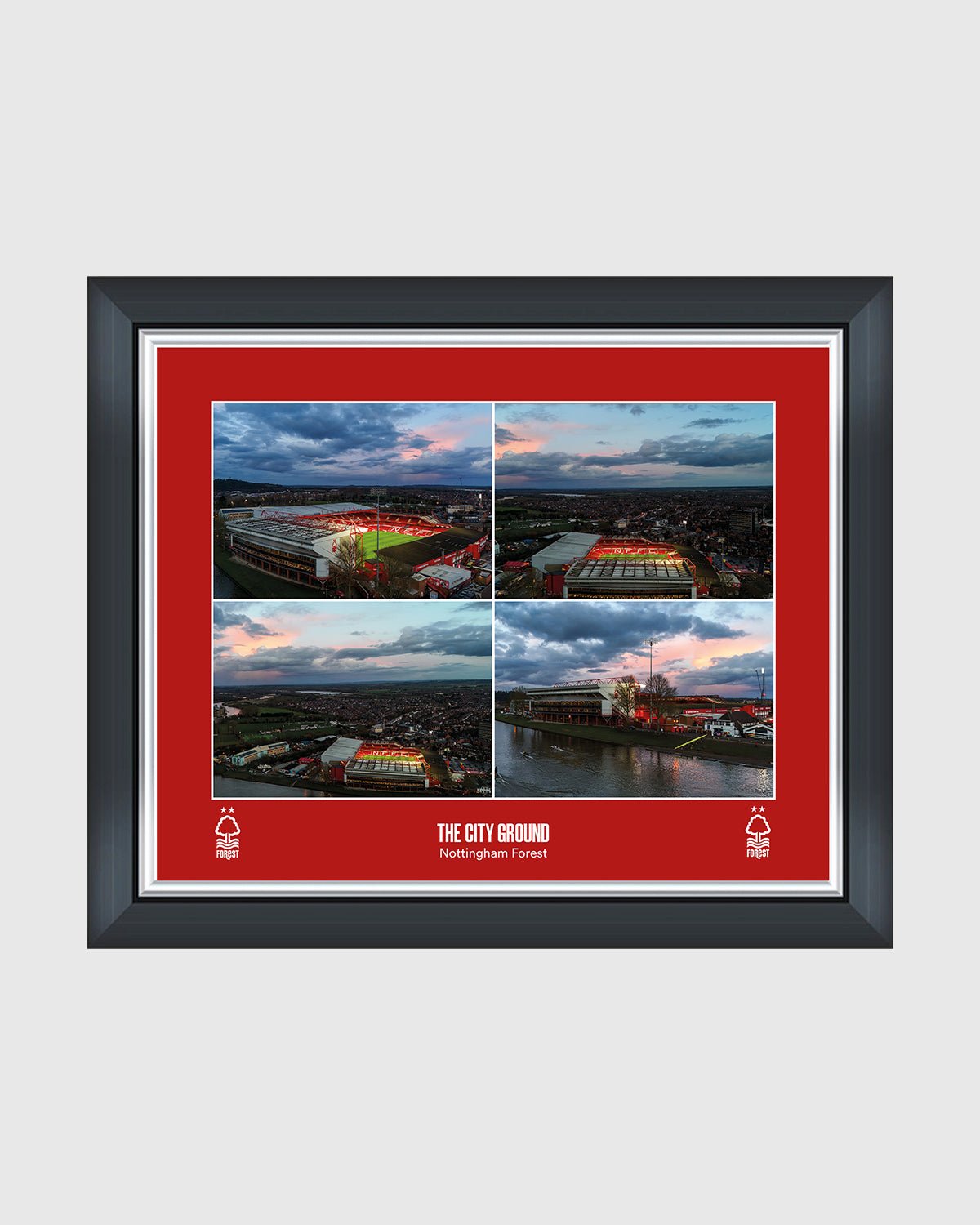 NFFC Stadium Print Framed - 20 x 16 - Nottingham Forest FC