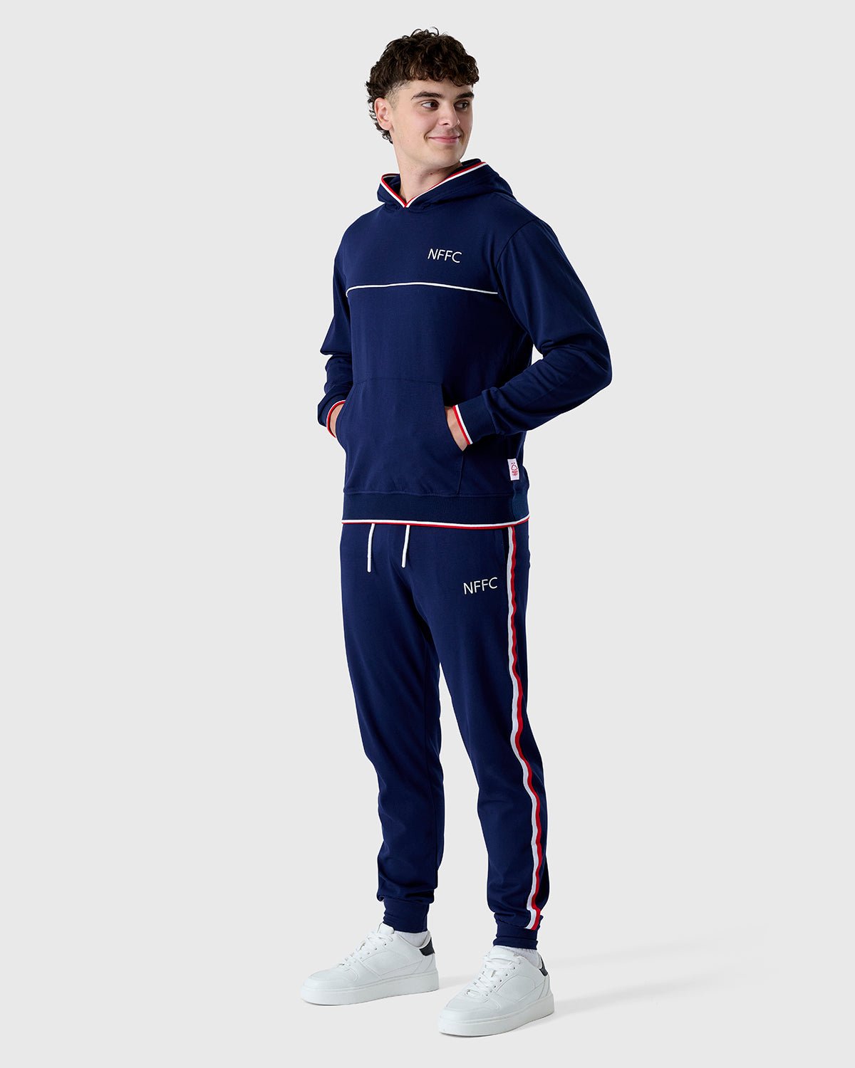 NFFC Tipped Lounge Hoodie - Nottingham Forest FC