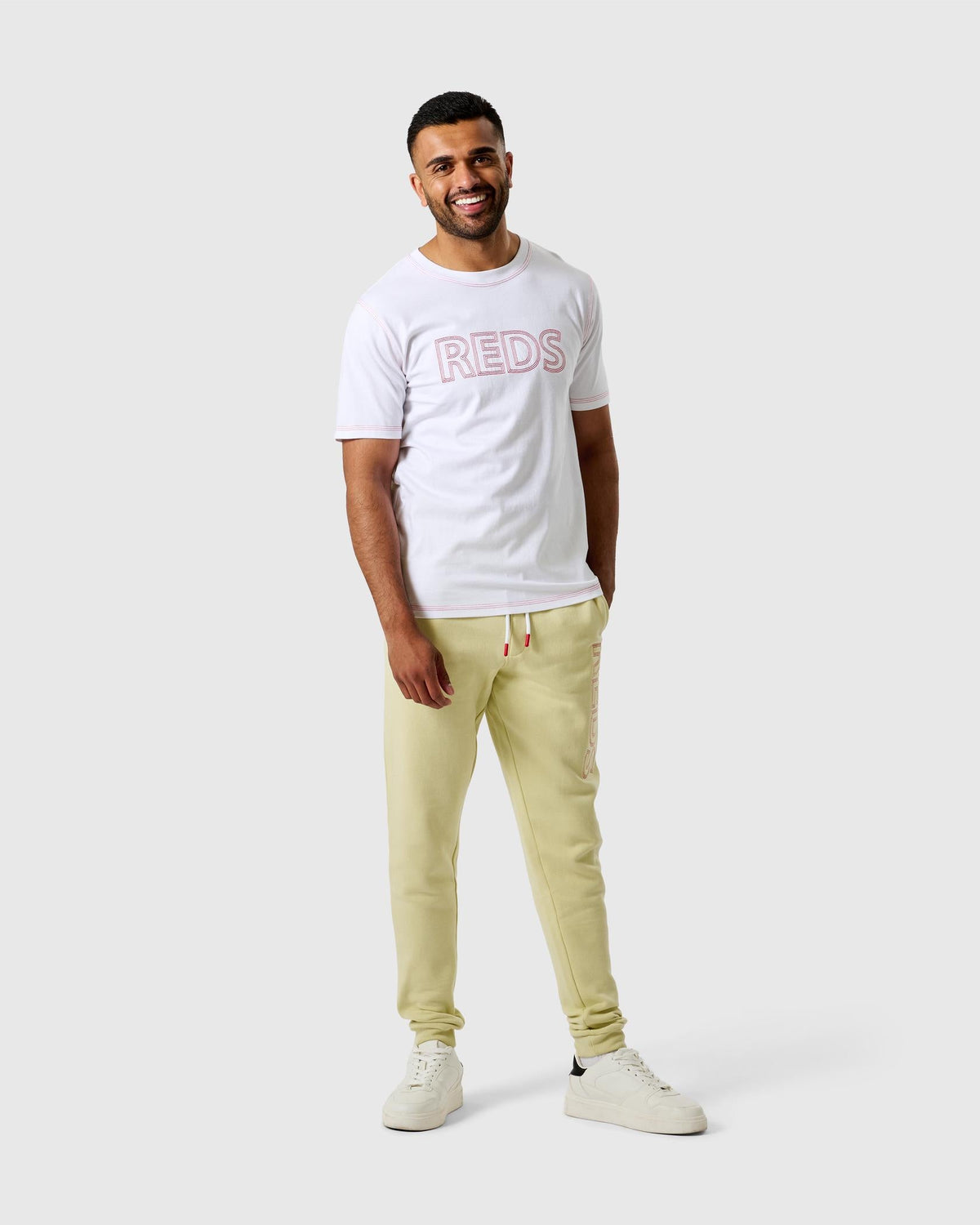 NFFC White Reds Stitch T-Shirt - Nottingham Forest FC