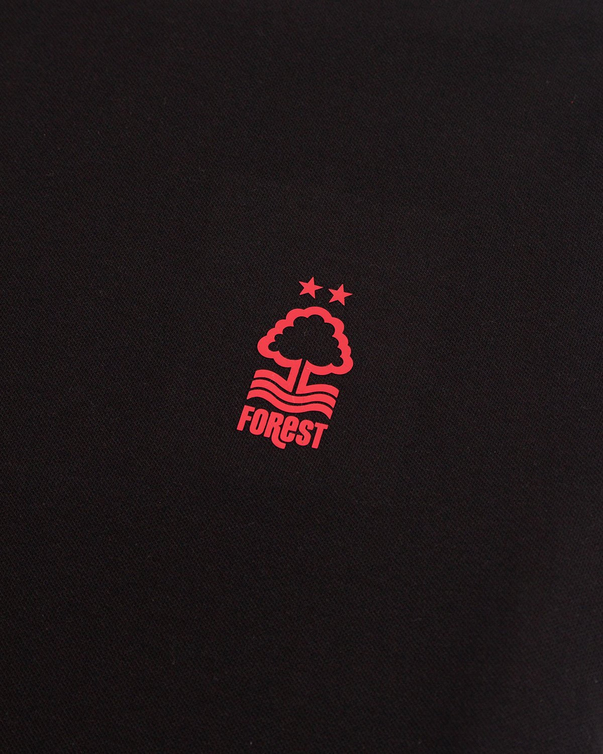 NFFC Womens Black Essential Ringer T - Shirt - Nottingham Forest FC