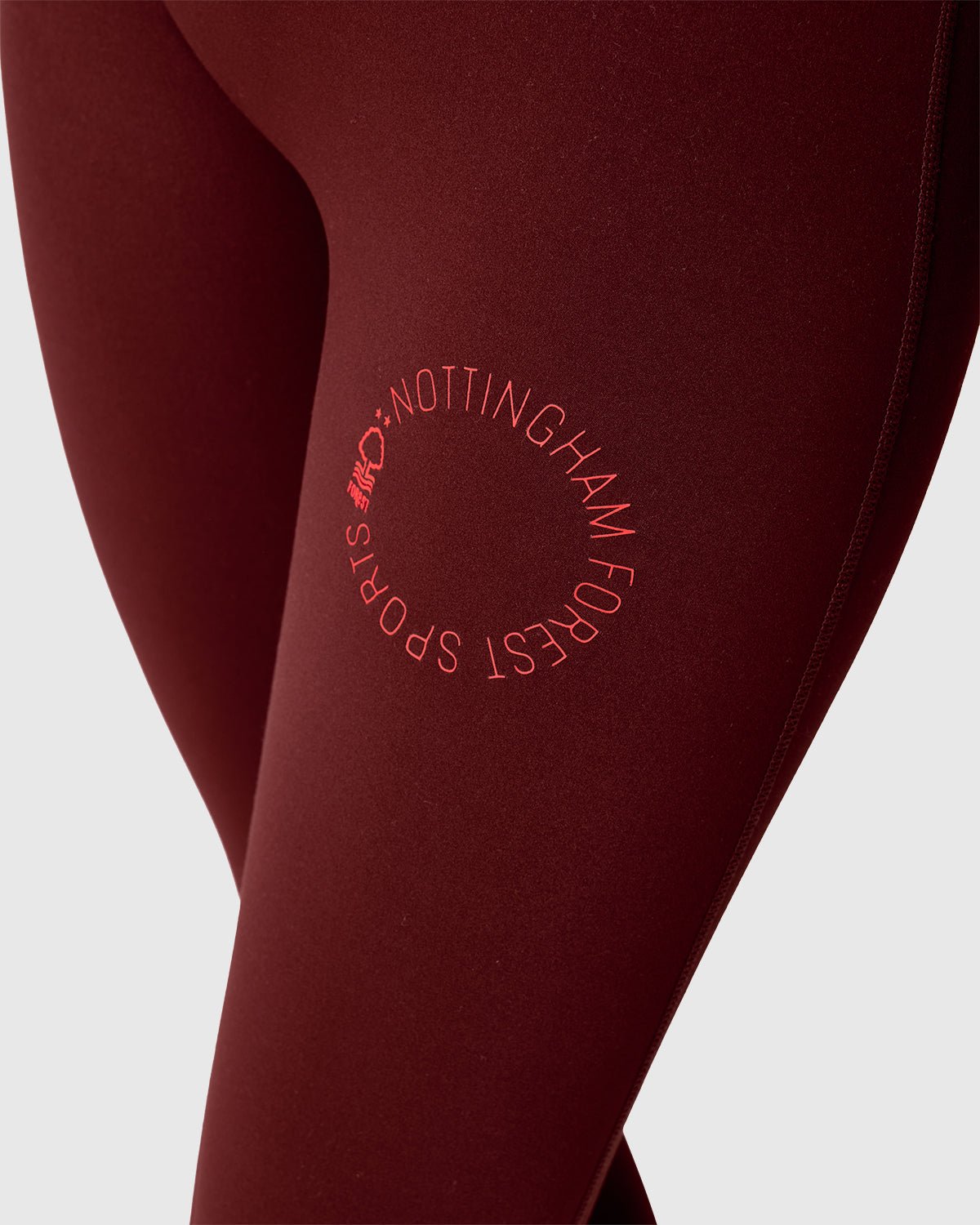 NFFC Women's Burgundy Essential Leggings - Nottingham Forest FC