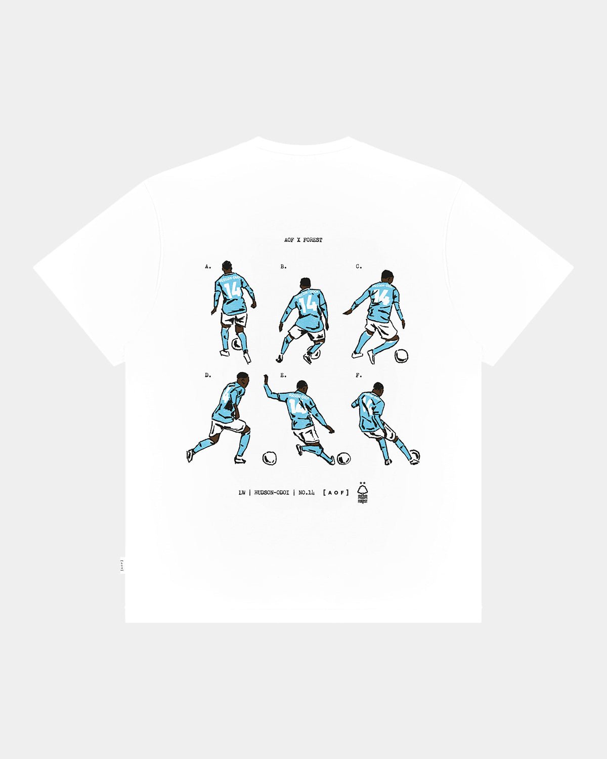 NFFC x AOF Trademark CHO T-Shirt - Nottingham Forest FC