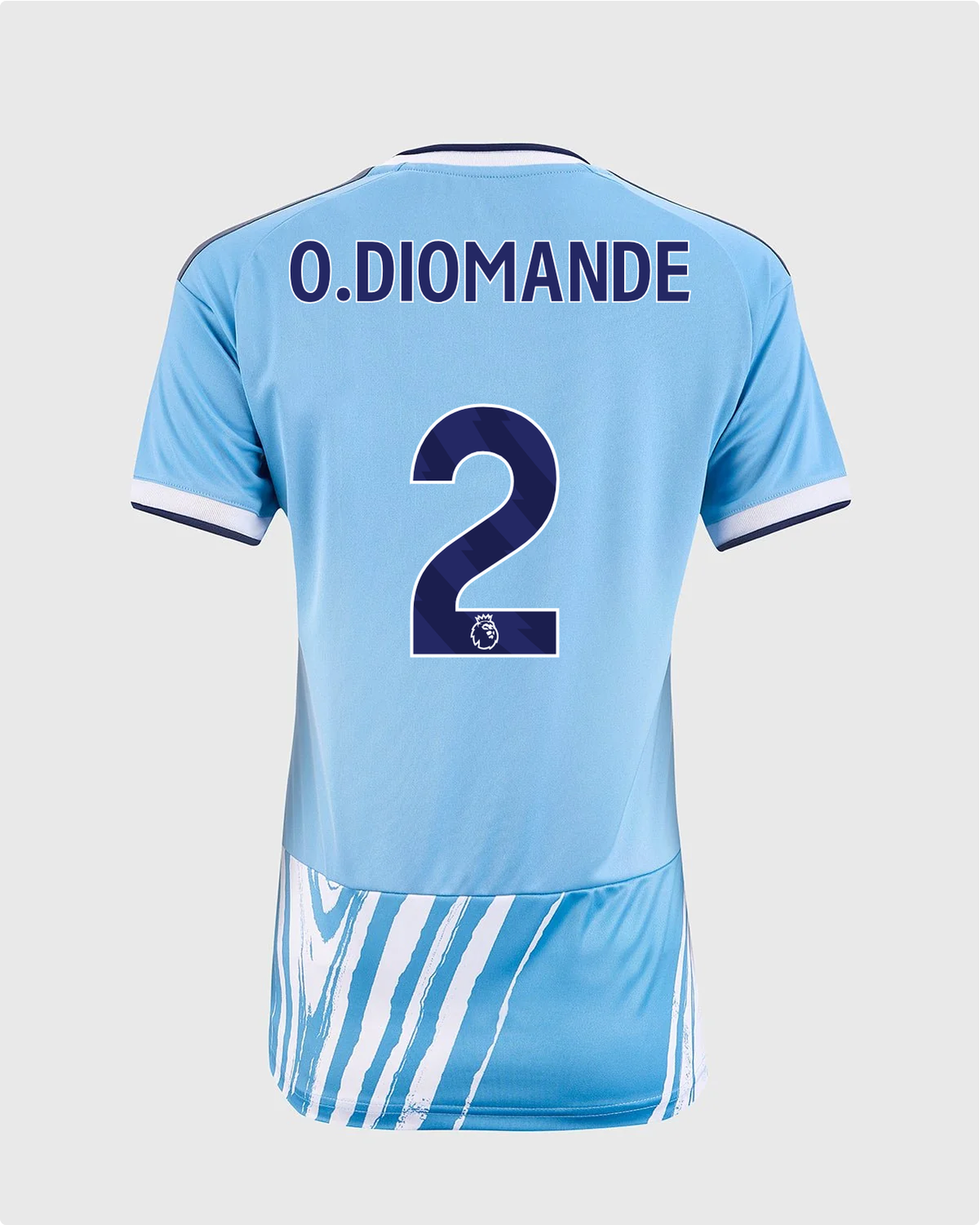 NFFC 26/27 Women's Third Shirt with O.Diomande 2 Premier League Printing