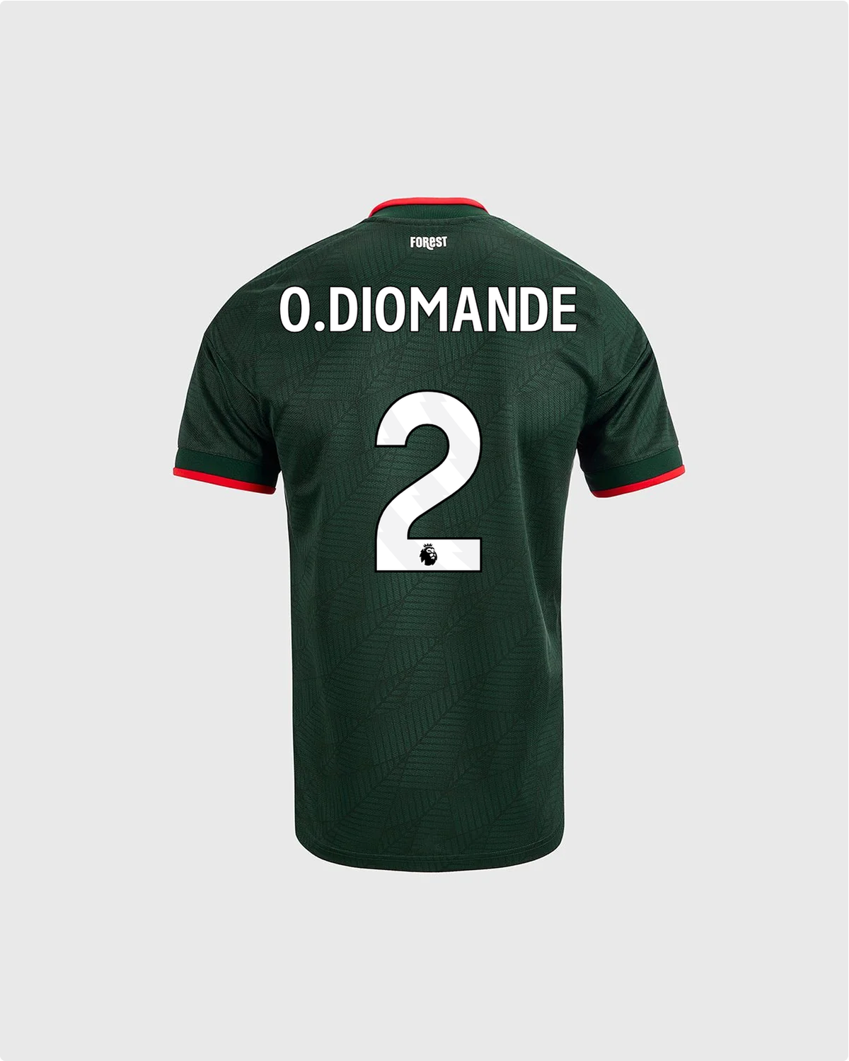NFFC 26/27 Junior Away Shirt with O.Diomande 2 Premier League Printing
