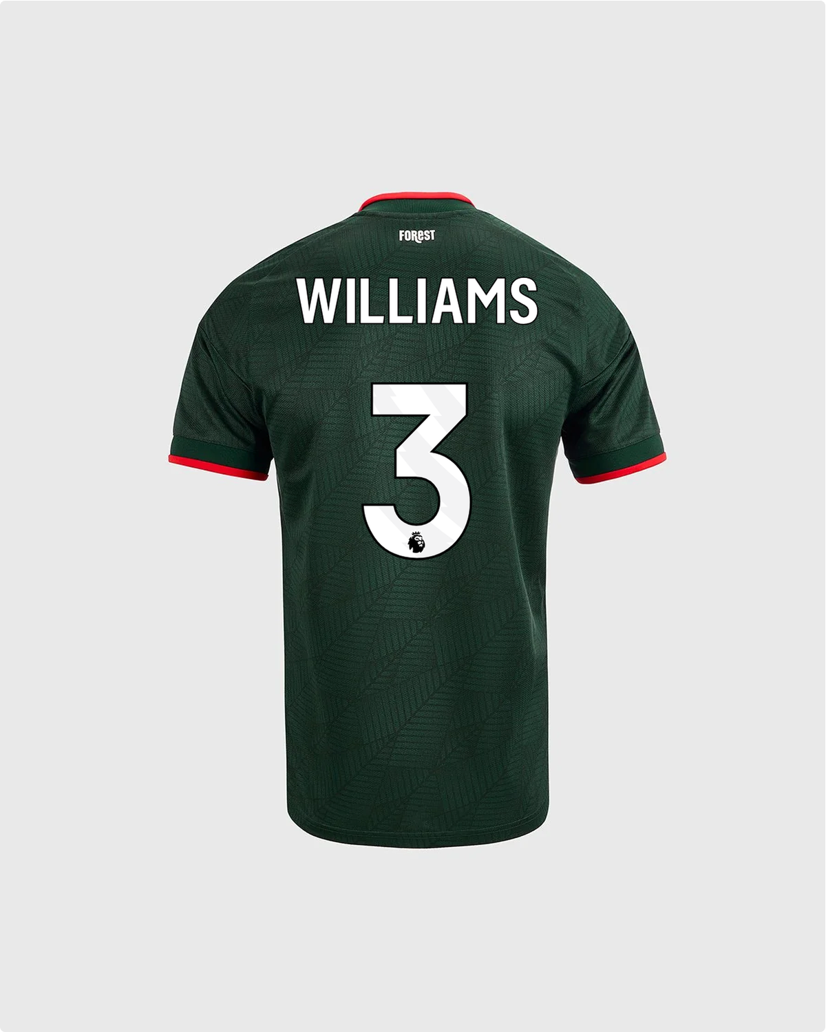 NFFC 26/27 Junior Away Shirt with Williams 3 Premier League Printing