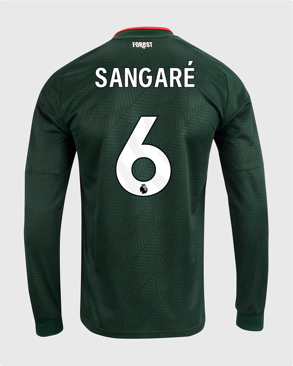 NFFC 26/27 Long Sleeve Away Shirt with Sangaré 6 Premier League Printing