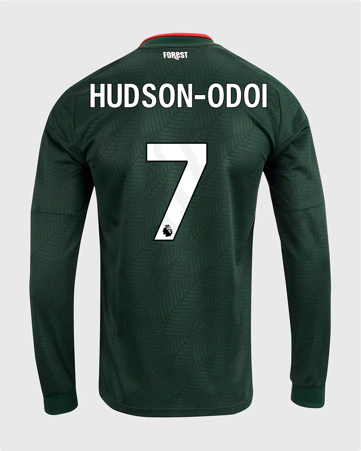 NFFC 26/27 Long Sleeve Away Shirt with Hudson-Odoi 7 Premier League Printing