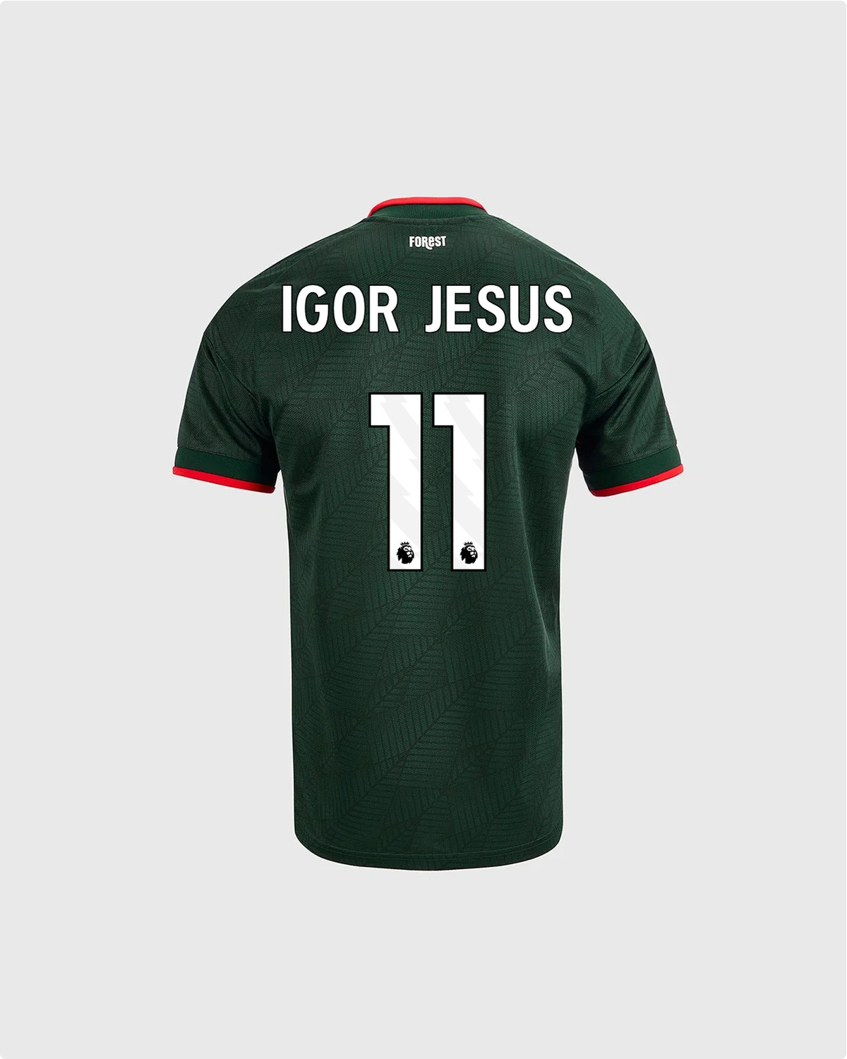 NFFC 26/27 Junior Away Shirt with Igor Jesus 11 Premier League Printing