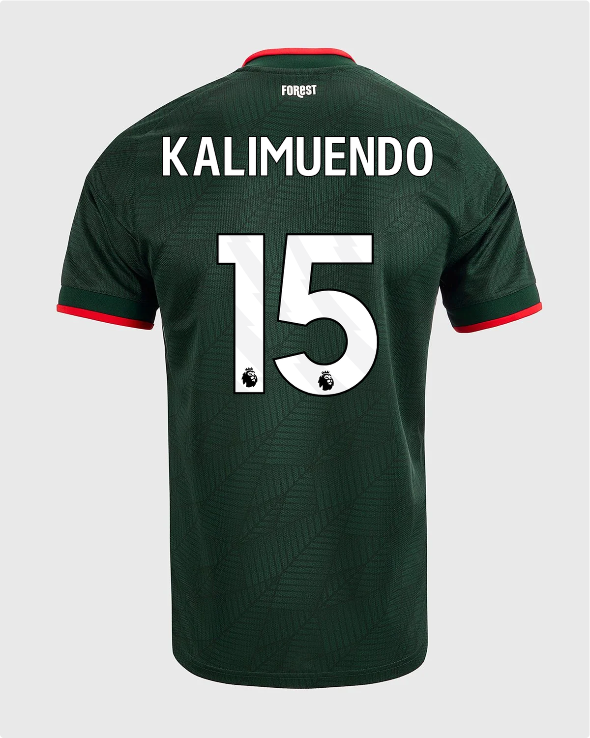 NFFC 26/27 Away Shirt with Kalimuendo 15 Premier League Printing