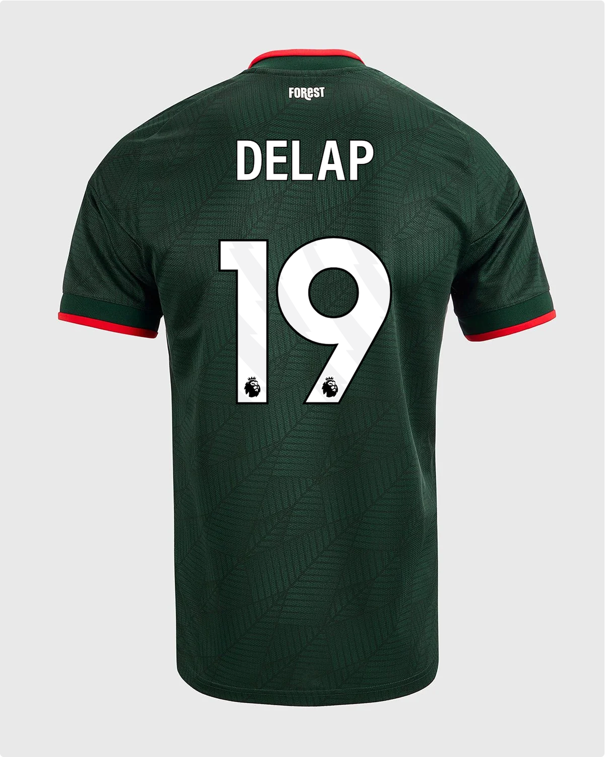 NFFC 26/27 Away Shirt with Delap 19 Premier League Printing
