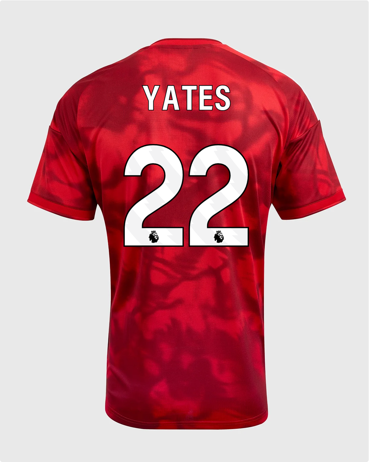 NFFC 26/27 Home Shirt with Yates 22 Premier League Printing