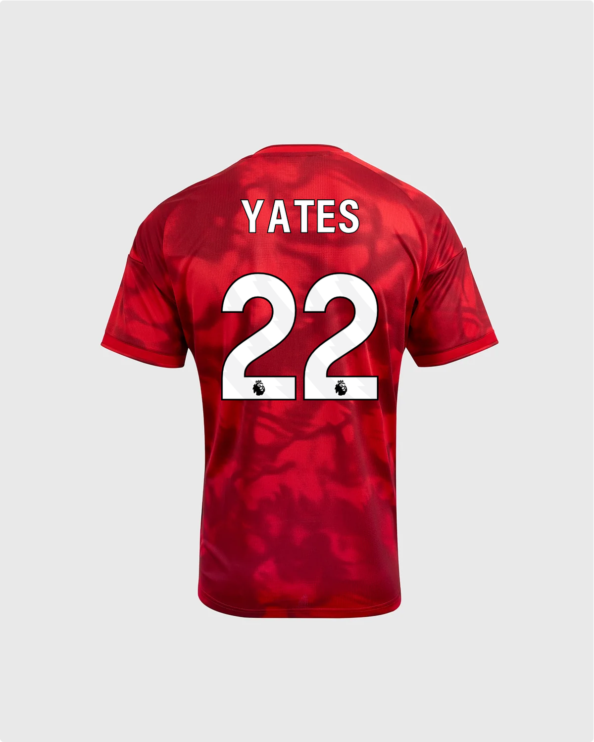 NFFC 26/27 Junior Home Shirt with Yates 22 Premier League Printing