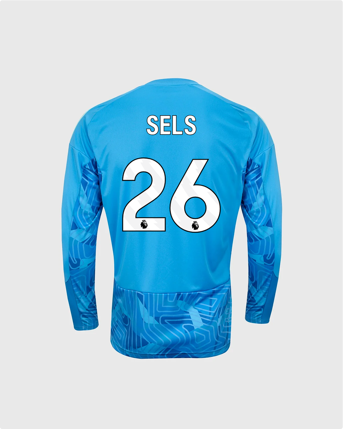 NFFC 26/27 Junior Blue Goalkeeper Shirt with Sels 26 Premier League Printing