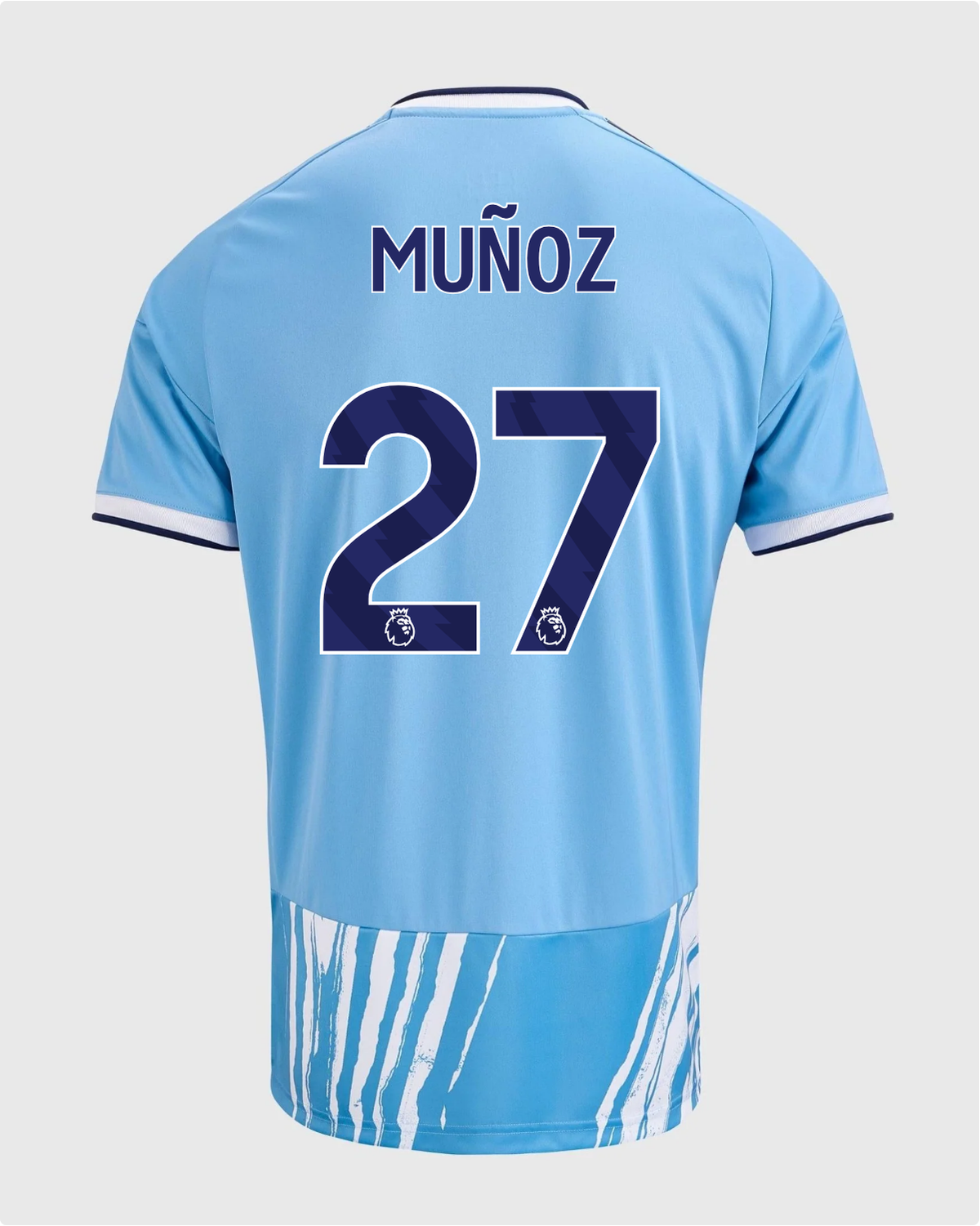 NFFC 26/27 Third Shirt with Muñoz 27 Premier League Printing