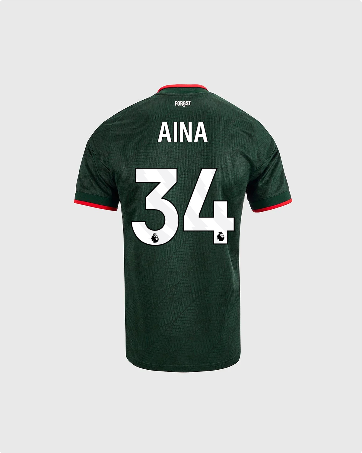 NFFC 26/27 Junior Away Shirt with Aina 34 Premier League Printing
